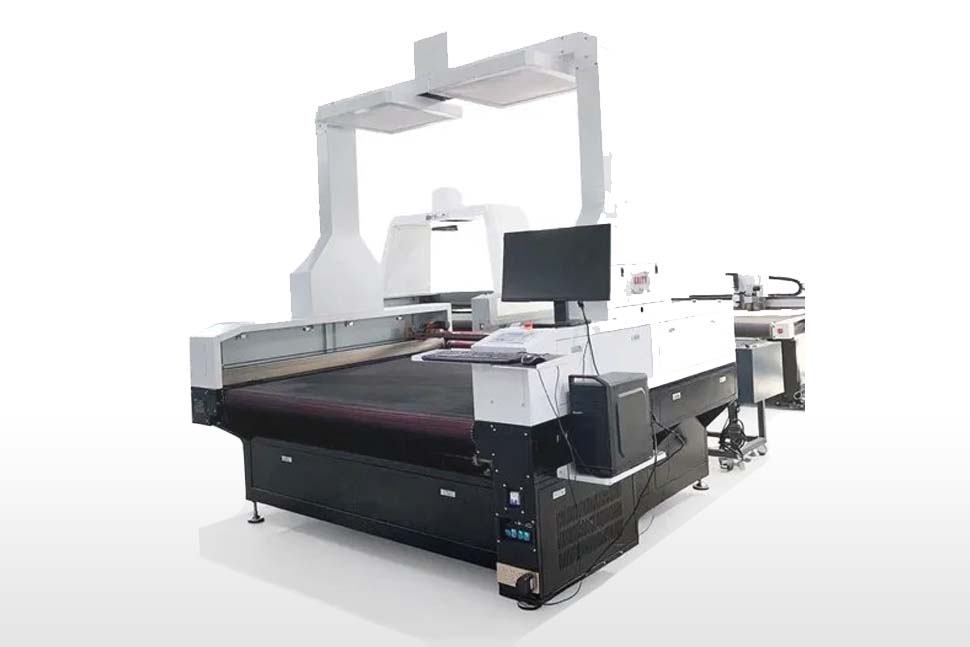 Easty Panoramic fabric Laser Cutter for textiles PFC Series