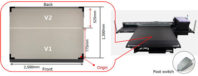 Mimaki JFX600-2513 Large Format UV-LED Flatbed Printer